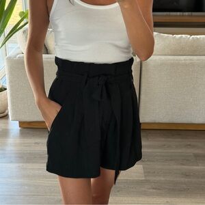 a new day Black High-Waisted Women's Shorts